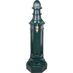   Kerti kút, Strend Pro Garden LT-H3523-2, 49 x 31 x 92,5 cm, zöld, alumínium, időjárásálló, könnyen összeszerelhető