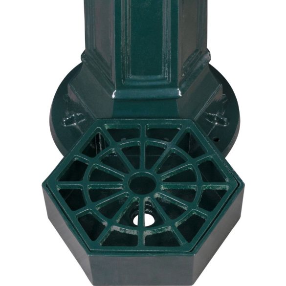 Kerti kút, Strend Pro Garden LT-H3523-2, 49 x 31 x 92,5 cm, zöld, alumínium, időjárásálló, könnyen összeszerelhető