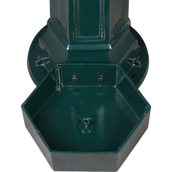 Kerti kút, Strend Pro Garden LT-H3523-2, 49 x 31 x 92,5 cm, zöld, alumínium, időjárásálló, könnyen összeszerelhető