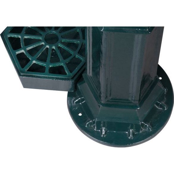 Kerti kút, Strend Pro Garden LT-H3523-2, 49 x 31 x 92,5 cm, zöld, alumínium, időjárásálló, könnyen összeszerelhető