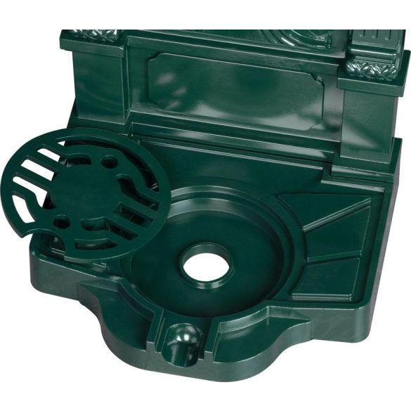 Kerti kút, Strend Pro Garden LT-DC045, 40 × 35 × 83 cm, zöld, alumínium, időjárásálló, könnyen összeszerelhető