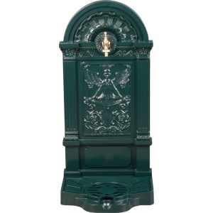 Kerti kút, Strend Pro Garden LT-J20526, 39 × 32 × 83 cm, zöld, alumínium, időjárásálló, könnyen összeszerelhető