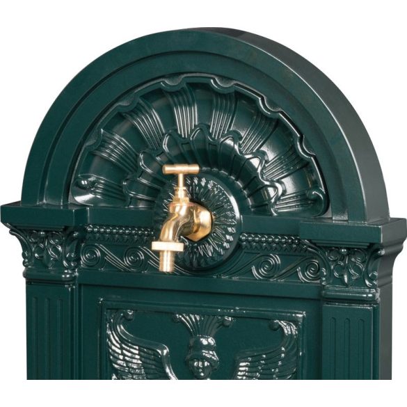 Kerti kút, Strend Pro Garden LT-J20526, 39 × 32 × 83 cm, zöld, alumínium, időjárásálló, könnyen összeszerelhető