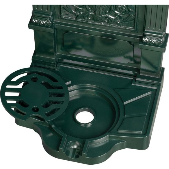 Kerti kút, Strend Pro Garden LT-J20526, 39 × 32 × 83 cm, zöld, alumínium, időjárásálló, könnyen összeszerelhető