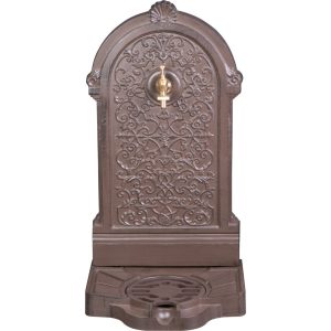 Kerti kút, Strend Pro Garden LT-H20505, 39 x 33 x 72 cm, barna, alumínium, időjárásálló, könnyen összeszerelhető