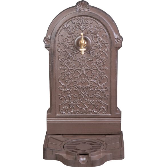 Kerti kút, Strend Pro Garden LT-H20505, 39 x 33 x 72 cm, barna, alumínium, időjárásálló, könnyen összeszerelhető