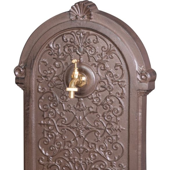 Kerti kút, Strend Pro Garden LT-H20505, 39 x 33 x 72 cm, barna, alumínium, időjárásálló, könnyen összeszerelhető