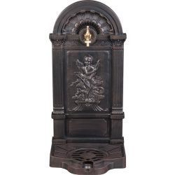   Kerti kút, Strend Pro Garden LT-DC044, 40 x 35 x 83 cm, barna, alumínium, időjárásálló, könnyen összeszerelhető