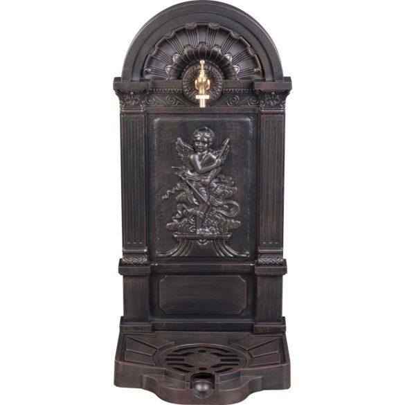 Kerti kút, Strend Pro Garden LT-DC044, 40 x 35 x 83 cm, barna, alumínium, időjárásálló, könnyen összeszerelhető