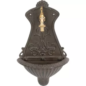 Falikút, Strend Pro Garden LT-H20680, 25 x 11,5 x 41,5 cm, barna, alumínium, időjárásálló, könnyen összeszerelhető