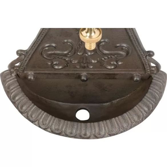 Falikút, Strend Pro Garden LT-H20680, 25 x 11,5 x 41,5 cm, barna, alumínium, időjárásálló, könnyen összeszerelhető
