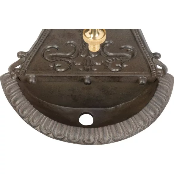 Falikút, Strend Pro Garden LT-H20680, 25 x 11,5 x 41,5 cm, barna, alumínium, időjárásálló, könnyen összeszerelhető