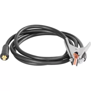 Földelő kábel, Strend Pro ST Welding ARC-180, fekete, 250 cm kábel, 220 A földelőkapocs, hegesztőgéphez