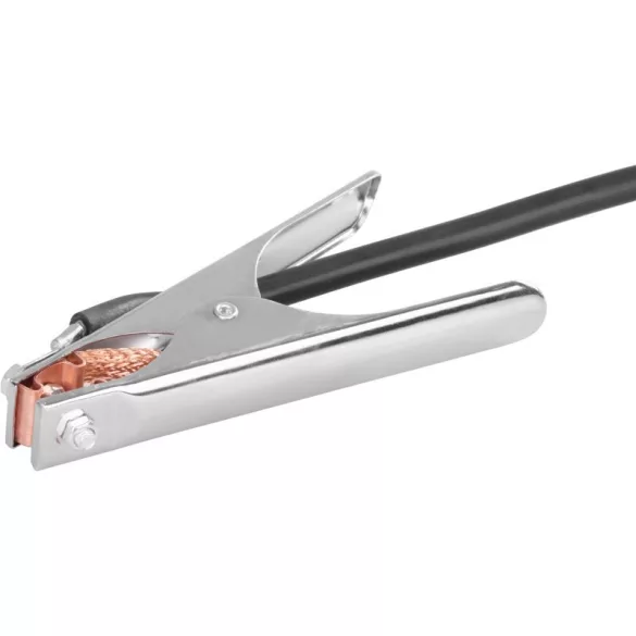 Földelő kábel, Strend Pro ST Welding ARC-180, fekete, 250 cm kábel, 220 A földelőkapocs, hegesztőgéphez