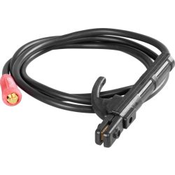   Hegesztőkábel, Strend Pro ST Welding Mini-160, fekete, 250 cm kábel, elektródafogóval, maximum 200 A áramerősség