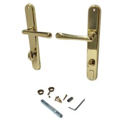   Ajtókilincs garnitúra, Elegant WC 08/090/0,6, arany, WC-záras