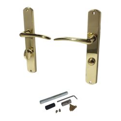  Ajtókilincs garnitúra, Verona WC 08/072/0,6, arany, WC-záras