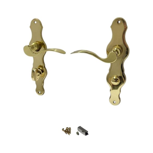 Ajtókilincs garnitúra, Loeffel-L WC 08/072/06, arany, WC-záras