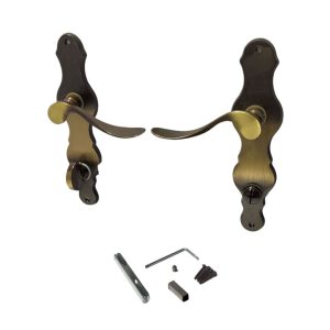 Ajtókilincs garnitúra, Loeffel-L WC 08/090/06, bronz, WC-záras