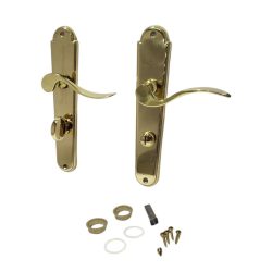   Ajtókilincs garnitúra, Combi-L WC 08/072/0,6, arany, WC-záras