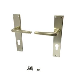   Ajtókilincs garnitúra, Europa PZ 08/072, arany, cilinderes zárakhoz