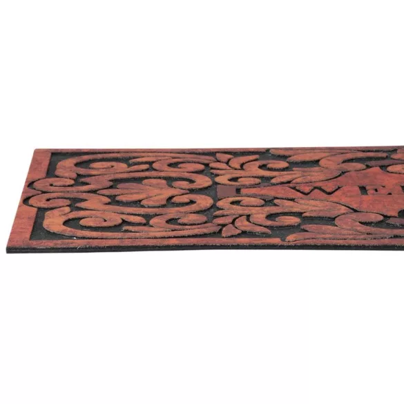 MagicHome RBM 116 lábtörlő - Welcome, 120 x 58 cm, barna