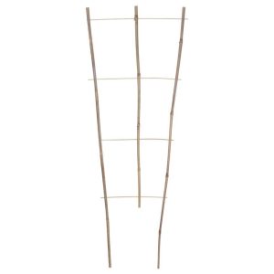 Növénytámasz, Strend Pro Garden BEK20, bambusz, 150 x 44 cm, rácsos, natúr, kúszónövényekhez, beltéri és kültéri használatra, 10 db-os csomag
