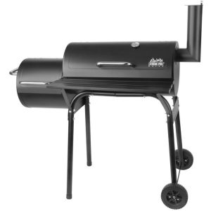 Strend Pro Porter, BBQ, faszenes grill, 2 az 1-ben - grillezés és füstölés, 110 x 65 x 115 cm