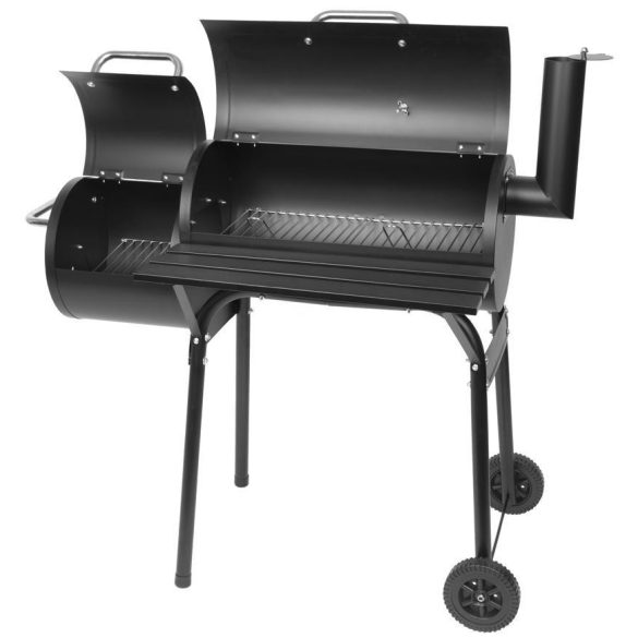 Strend Pro Porter, BBQ, faszenes grill, 2 az 1-ben - grillezés és füstölés, 110 x 65 x 115 cm