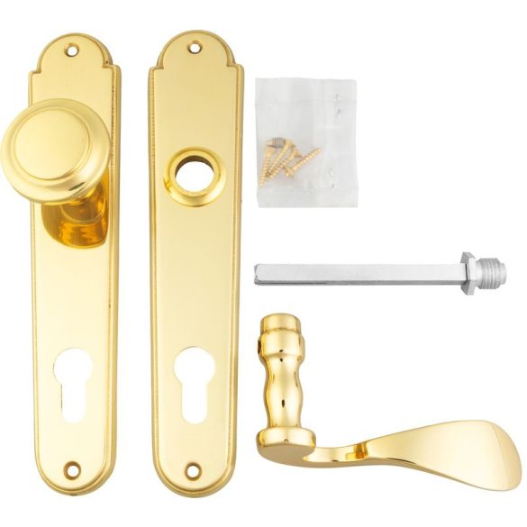 Ajtócimke, Knopfschilder, arany