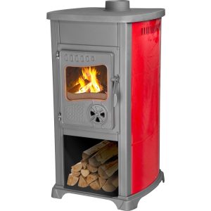 Strend Pro Bella Thalia kályha, piros, 5,4 kW