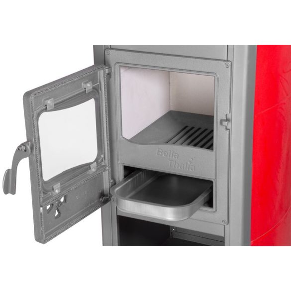 Strend Pro Bella Thalia kályha, piros, 5,4 kW