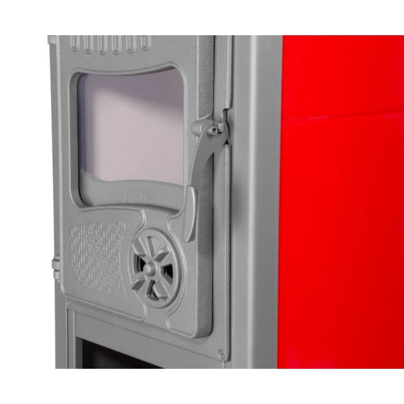 Strend Pro Bella Thalia kályha, piros, 5,4 kW