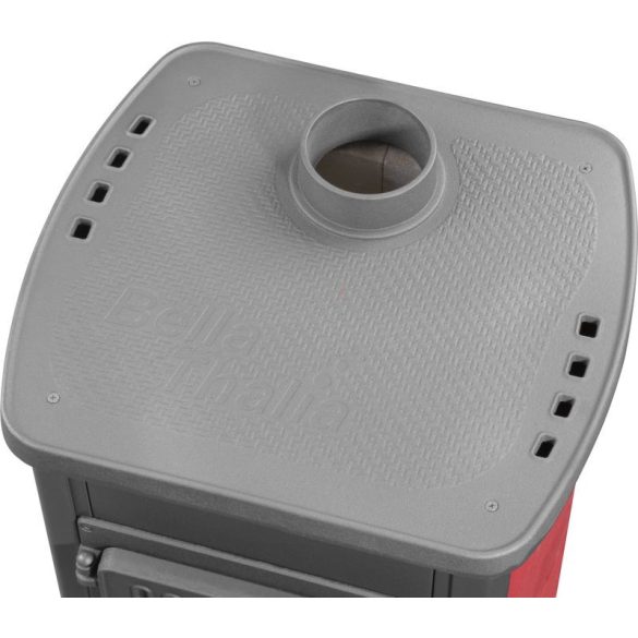 Strend Pro Bella Thalia kályha, piros, 5,4 kW