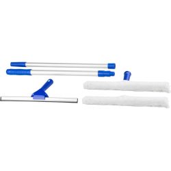   Ablaktörlő készlet, Neco, 2 darabos, 230 mm, fényező pálcával