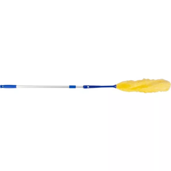 Portörlő, Neco 60-0169-11, teleszkópos, 126 cm, szürke, állítható nyéllel