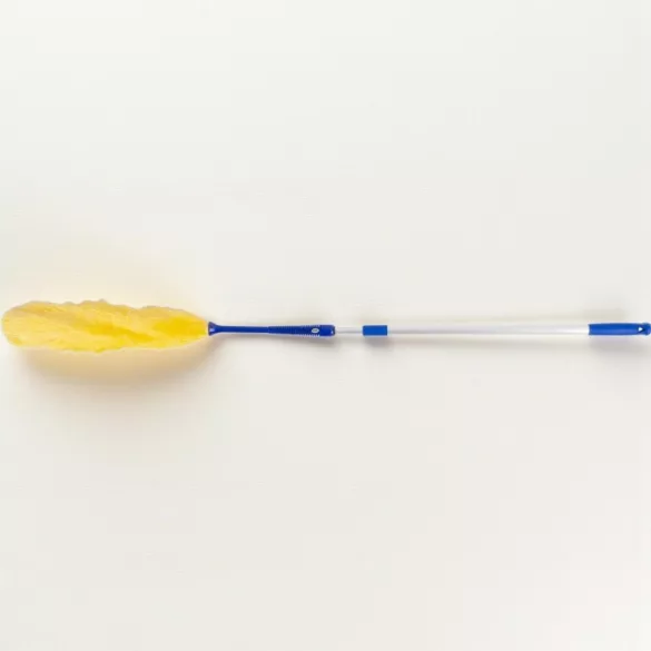 Portörlő, Neco 60-0169-11, teleszkópos, 126 cm, szürke, állítható nyéllel