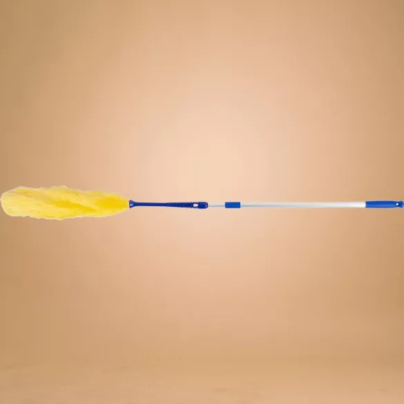 Portörlő, Neco 60-0169-11, teleszkópos, 126 cm, szürke, állítható nyéllel