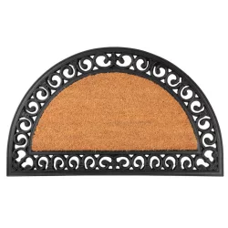 MagicHome RCP 100 lábtörlő - Ornament, 45 x 75 cm, barna