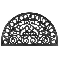   MagicHome RBR 136 lábtörlő - Grand, 45 x 75 cm, fekete/fehér