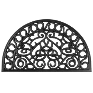 MagicHome RBR 136 lábtörlő - Grand, 45 x 75 cm, fekete/fehér
