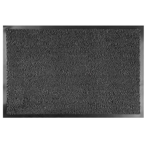 MagicHome CPM 304 lábtörlő - 40x60 cm, fekete/szürke
