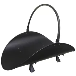   Fatároló, Strend Pro, Homefire LH001B, 48 cm, tűzifa tárolásához és szállításához, kályhához és kandallóhoz, robusztus kivitel