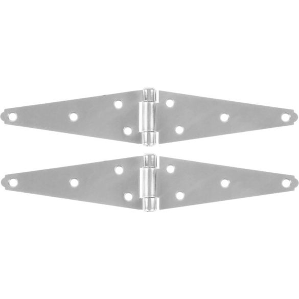 Ajtózsanér, MH025803, ezüst, 152 mm, cink, 2 db