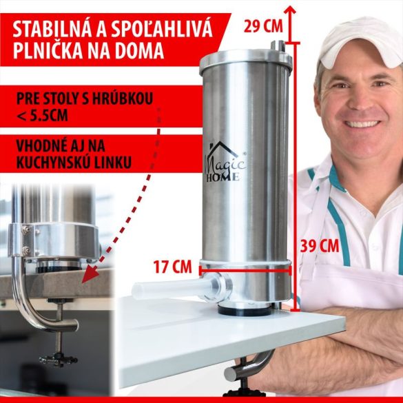 MagicHome SM206 álló kolbász és hurkatöltő