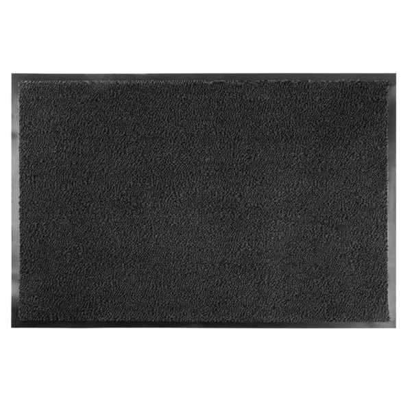 MagicHome CPM 304 lábtörlő - 60 x 90 cm, fekete/szürke