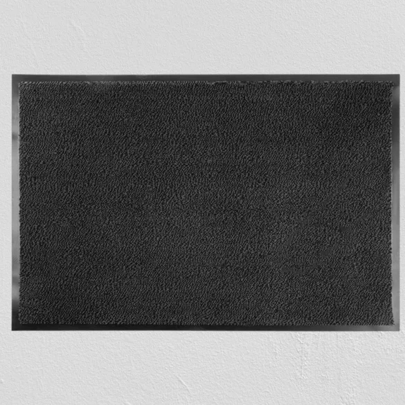 MagicHome CPM 304 lábtörlő - 60 x 90 cm, fekete/szürke