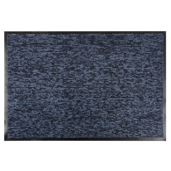 MagicHome CPM 305 lábtörlő - 60x90 cm, kék/fekete