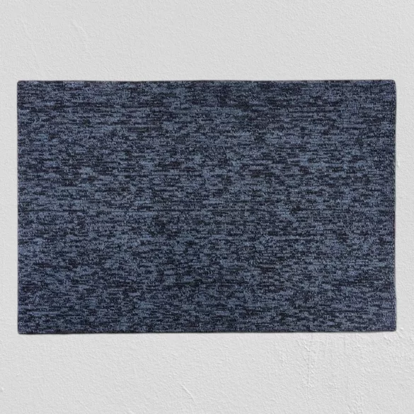 MagicHome CPM 305 lábtörlő - 60 x 90 cm, kék/fekete