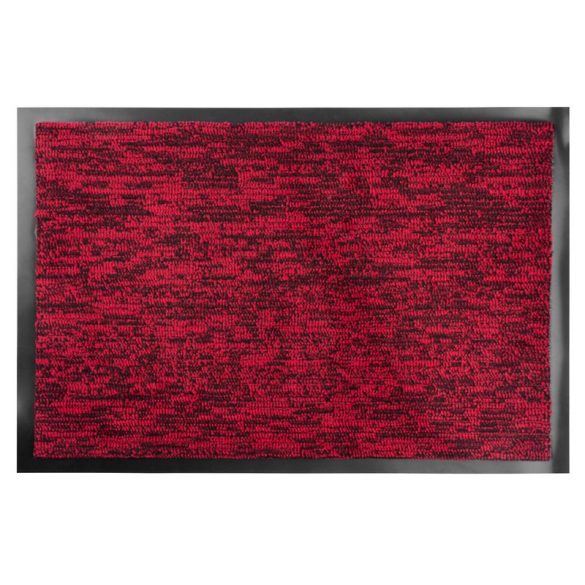 MagicHome CPM lábtörlő - 40x60 cm, piros/fekete